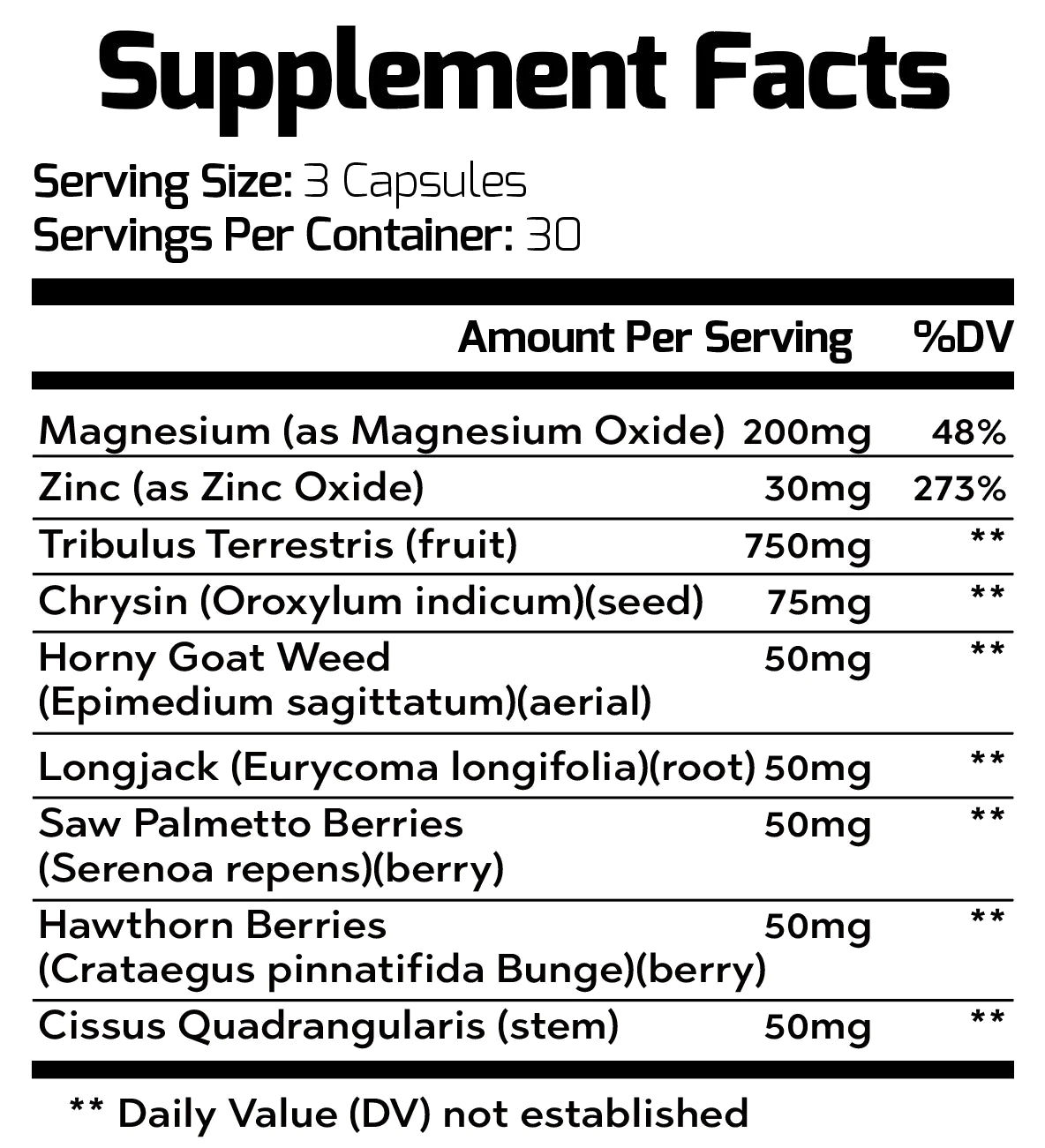 Natural TRT & Tribulus-Test+