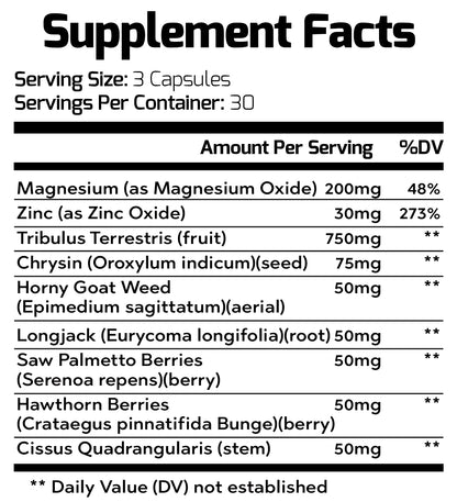 Natural TRT & Tribulus-Test+